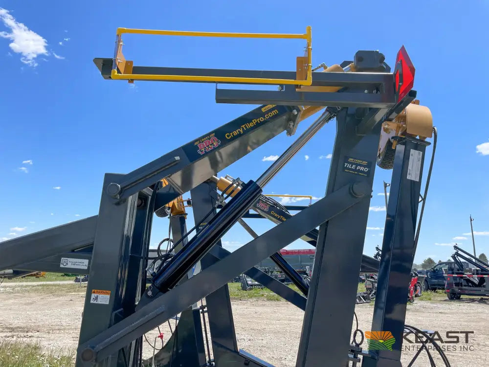 Crary 712 7’ Tile Plow - 7’ Max Depth Dual Link Stability Control Frame-Mount Design Tile Plow
