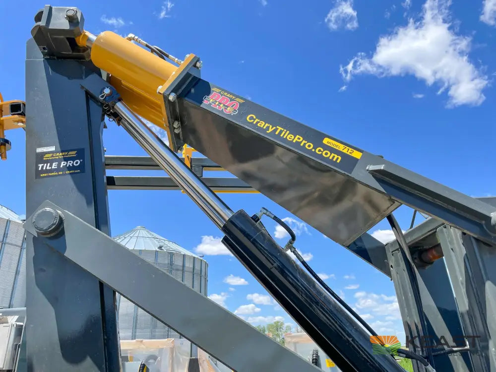Crary 712 7’ Tile Plow - 7’ Max Depth Dual Link Stability Control Frame-Mount Design Tile Plow