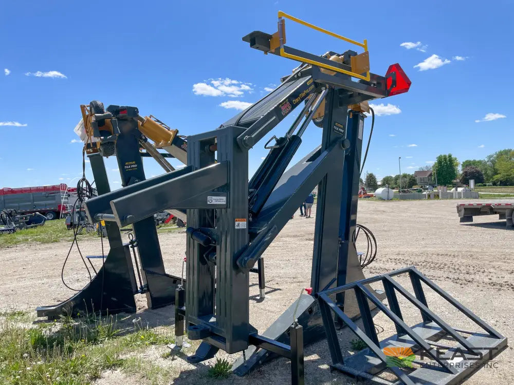 Crary 712 7’ Tile Plow - 7’ Max Depth Dual Link Stability Control Frame-Mount Design Tile Plow