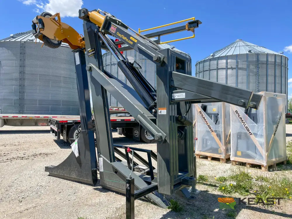 Crary 712 7’ Tile Plow - 7’ Max Depth Dual Link Stability Control Frame-Mount Design Tile Plow