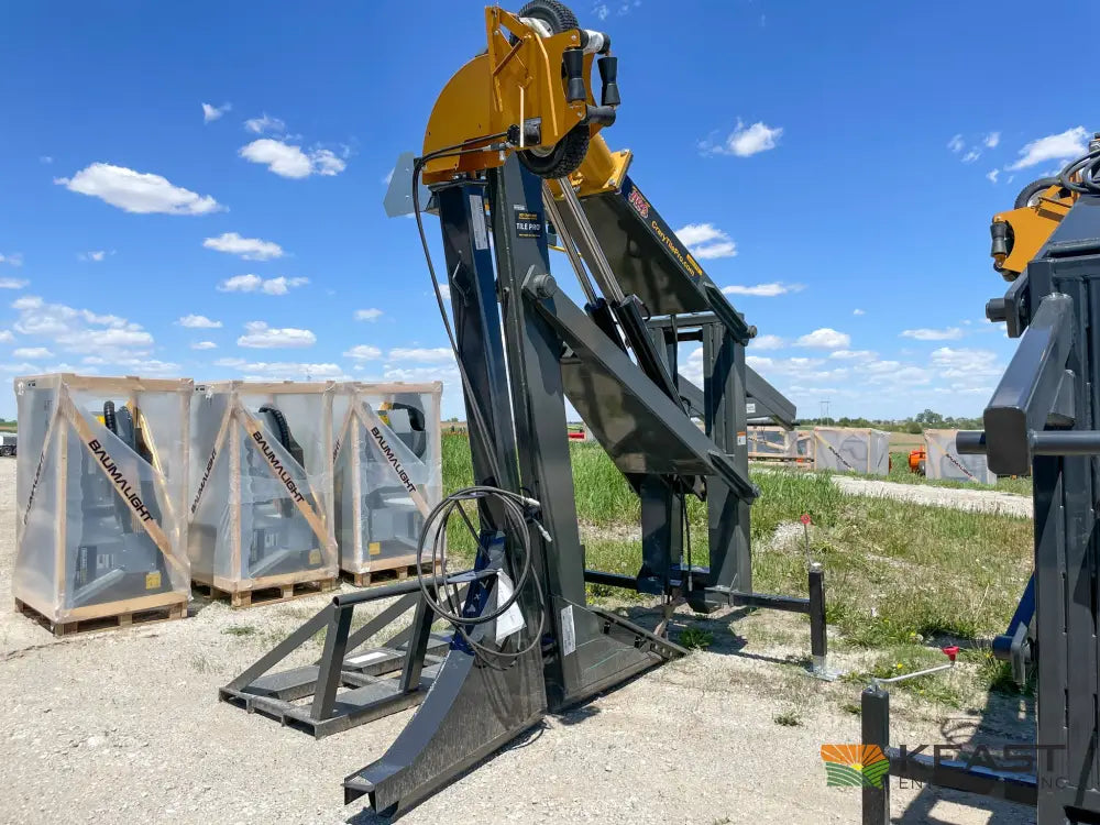 Crary 712 7’ Tile Plow - 7’ Max Depth Dual Link Stability Control Frame-Mount Design Tile Plow