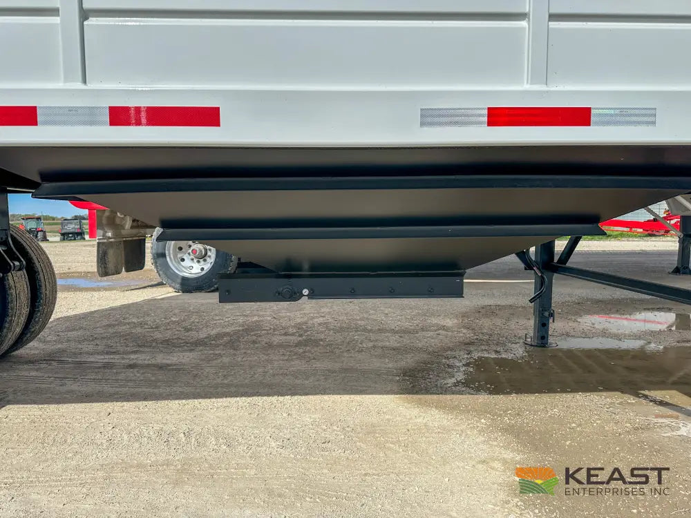 Demco 24’ Hopper Bottom Grain Trailer - 740 Bushel Heaped Capacity Roll Tarp Grain Trailers