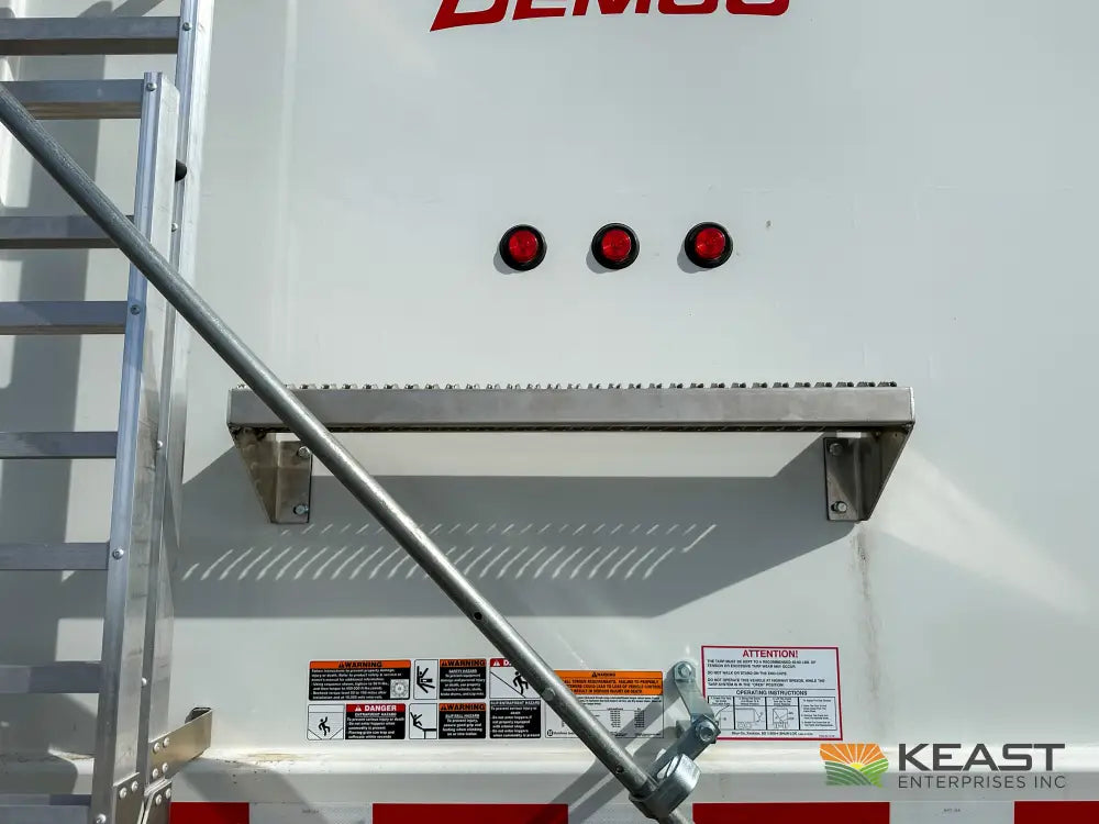 Demco 24’ Hopper Bottom Grain Trailer - 740 Bushel Heaped Capacity Roll Tarp Grain Trailers