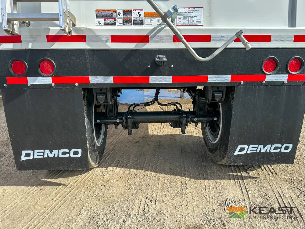 Demco 24’ Hopper Bottom Grain Trailer - 740 Bushel Heaped Capacity Roll Tarp Grain Trailers