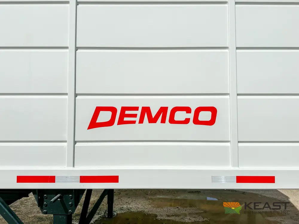 Demco 24’ Hopper Bottom Grain Trailer - 740 Bushel Heaped Capacity Roll Tarp Grain Trailers