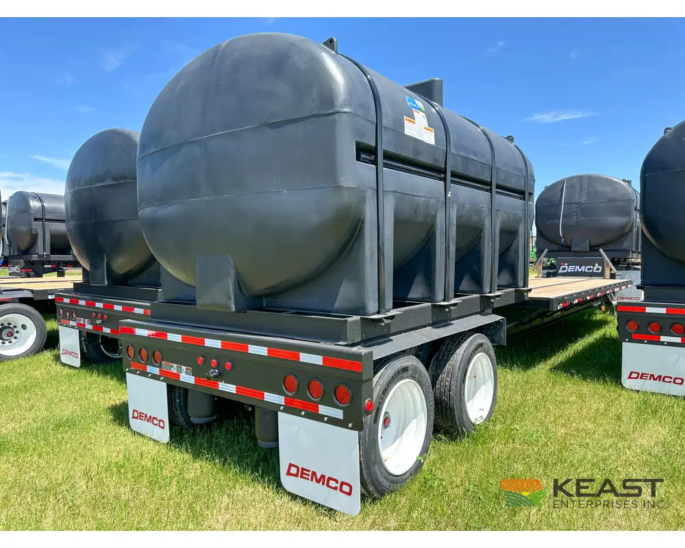 Demco 42’ Sprayer Liquid Tender Trailer - Dual 3,250 Gal Tanks 15’6’’ Deck Space Liquid Tender Trailers