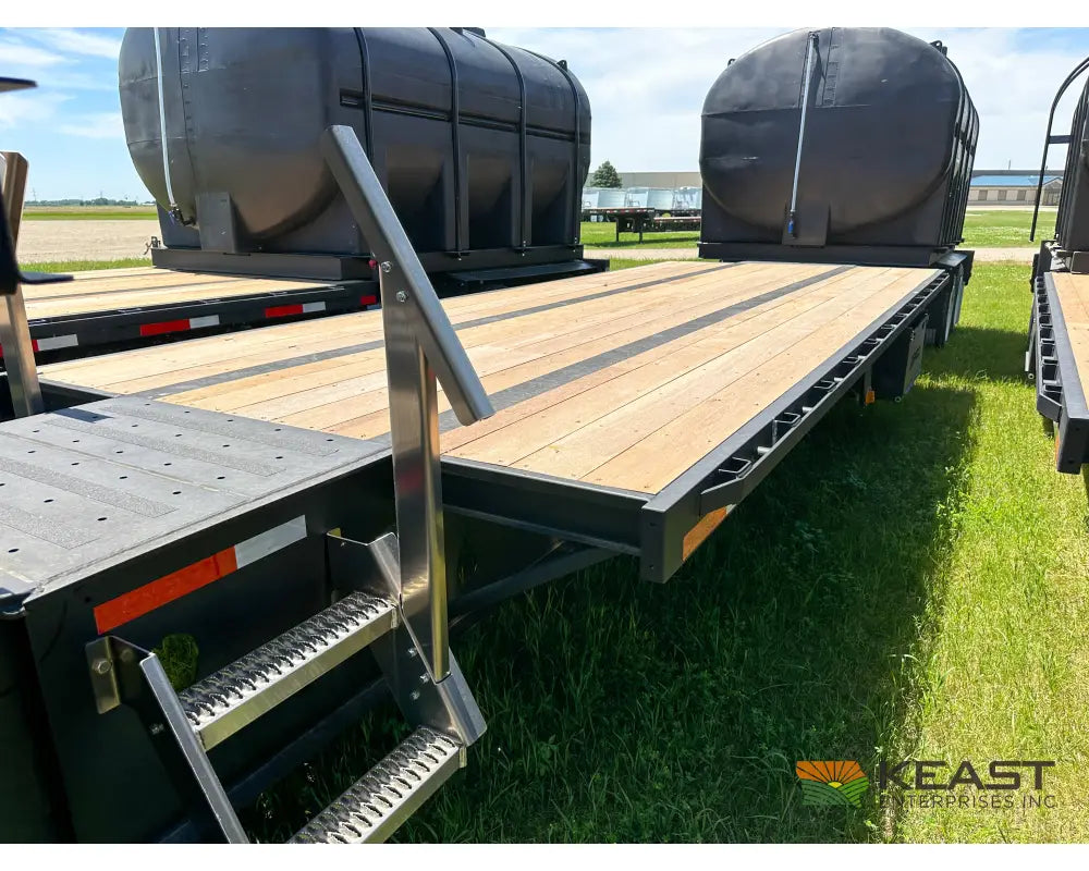 Demco 42’ Sprayer Liquid Tender Trailer - Dual 3,250 Gal Tanks 15’6’’ Deck Space Liquid Tender Trailers