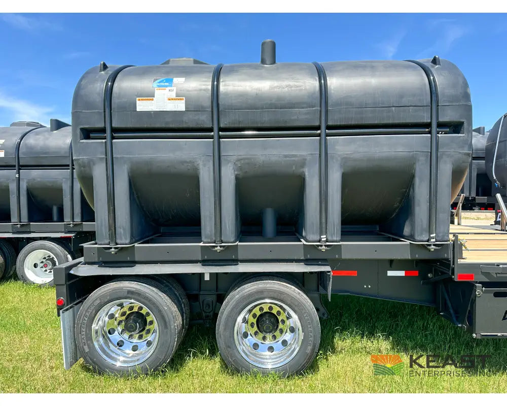 Demco 42’ Sprayer Liquid Tender Trailer - Dual 3,250 Gal Tanks 15’6’’ Deck Space Liquid Tender Trailers