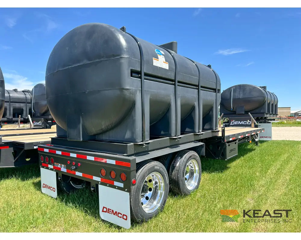 Demco 42’ Sprayer Liquid Tender Trailer - Dual 3,250 Gal Tanks 15’6’’ Deck Space Liquid Tender Trailers