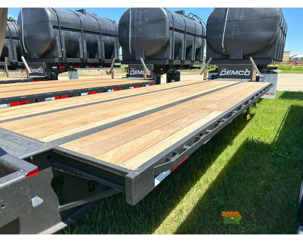 Demco 42’ Sprayer Liquid Tender Trailer - Dual 3,250 Gal Tanks 15’6’’ Deck Space Liquid Tender Trailers