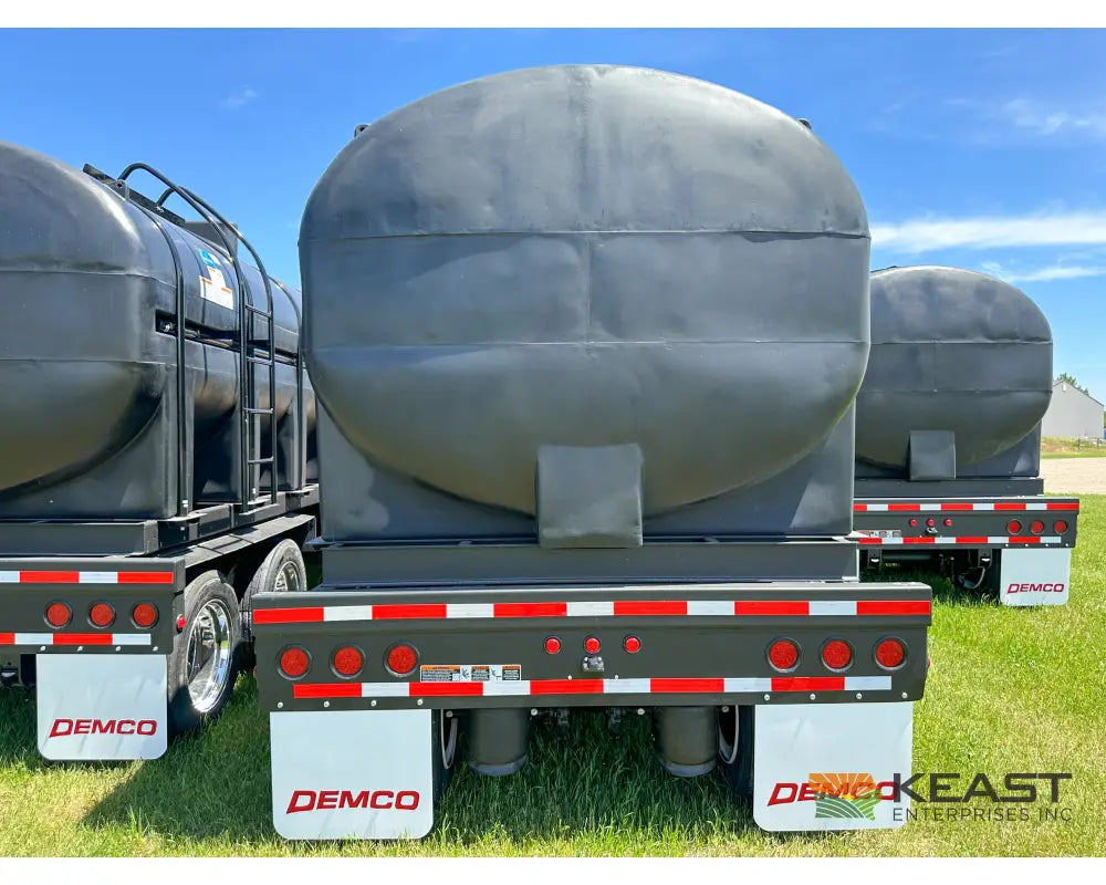 Demco 42’ Sprayer Liquid Tender Trailer - Dual 3,250 Gal Tanks 15’6’’ Deck Space Liquid Tender Trailers