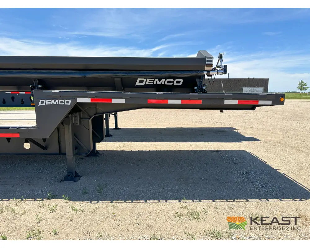 Demco 48’ Drop Deck Spread Axle Trailer - 5’ Beaver Tail Triple Ramps Air Ride Drop Deck Trailers