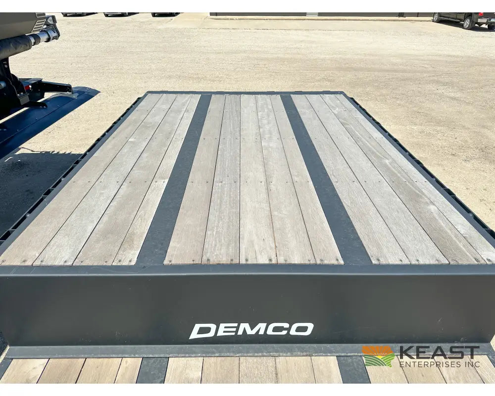 Demco 48’ Drop Deck Spread Axle Trailer - 5’ Beaver Tail Triple Ramps Air Ride Drop Deck Trailers