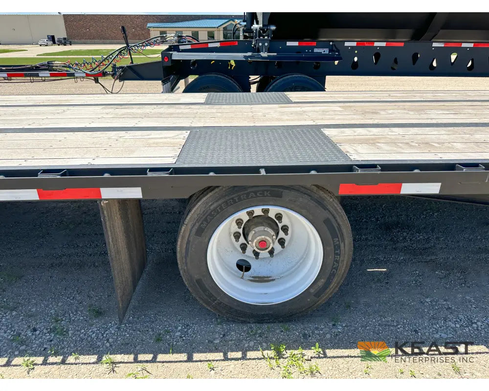 Demco 48’ Drop Deck Spread Axle Trailer - 5’ Beaver Tail Triple Ramps Air Ride Drop Deck Trailers