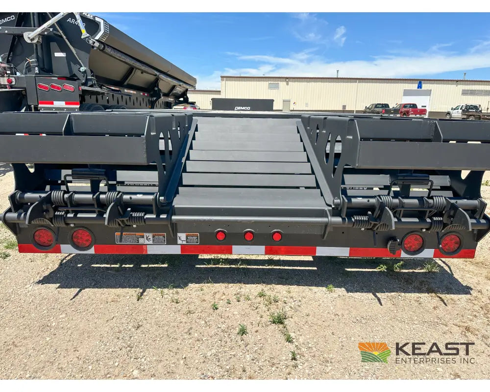 Demco 48’ Drop Deck Spread Axle Trailer - 5’ Beaver Tail Triple Ramps Air Ride Drop Deck Trailers