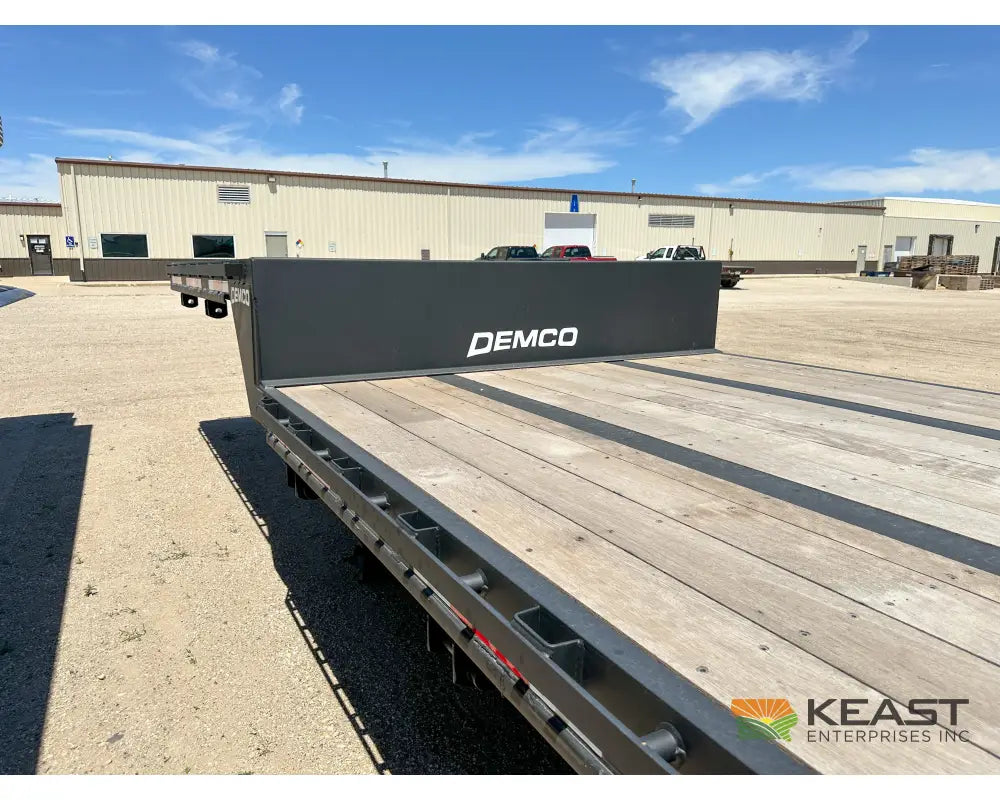 Demco 48’ Drop Deck Spread Axle Trailer - 5’ Beaver Tail Triple Ramps Air Ride Drop Deck Trailers