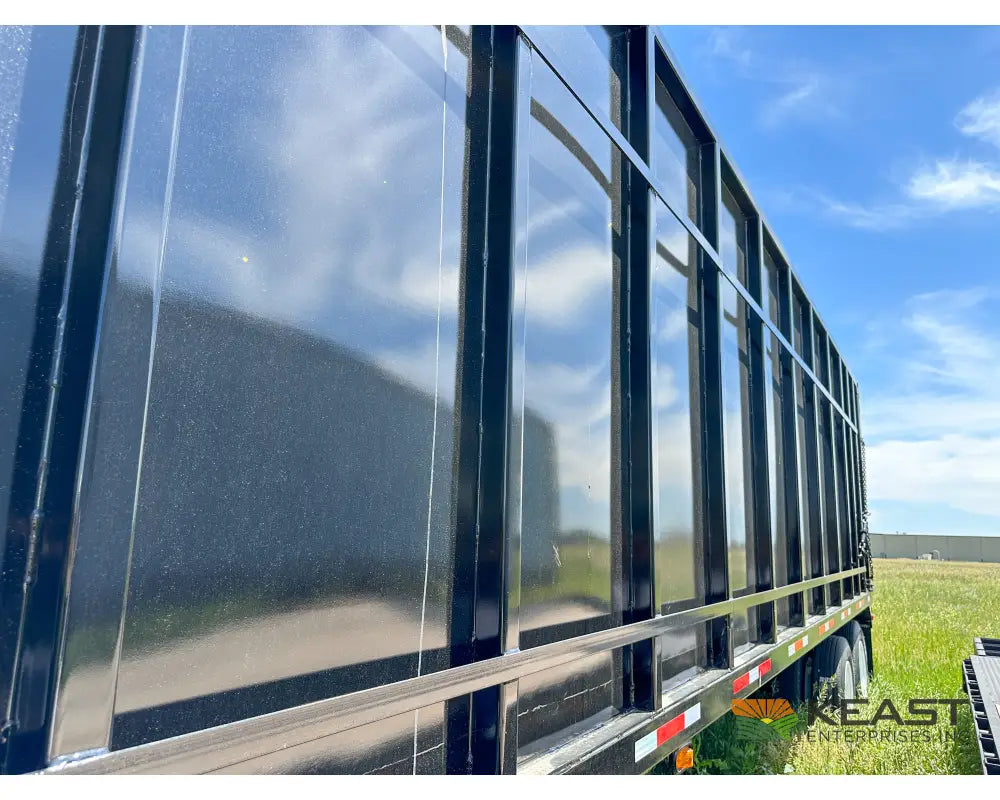 Demco 48’ Gondola Steel Scrap Trailer - Spring Ride 8’ Sidewall 113 Cu Yd Capacity Gondola Trailers