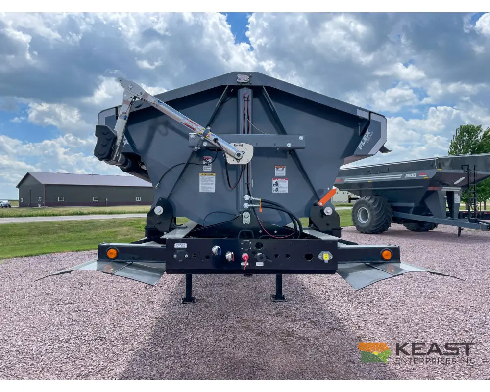 Demco Side Dump Trailer Triple Axle Air Ride 34’ Tub 128’’ Iowa Spread Axle Side Dump Trailers