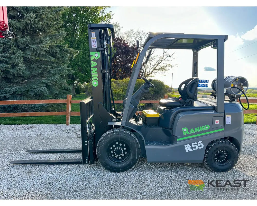 Erixon Ranko R55 Forklift - 5,500 lb Capacity 61 HP Dual Gas and LPG 16’ 6’’ Lift Height Forklifts