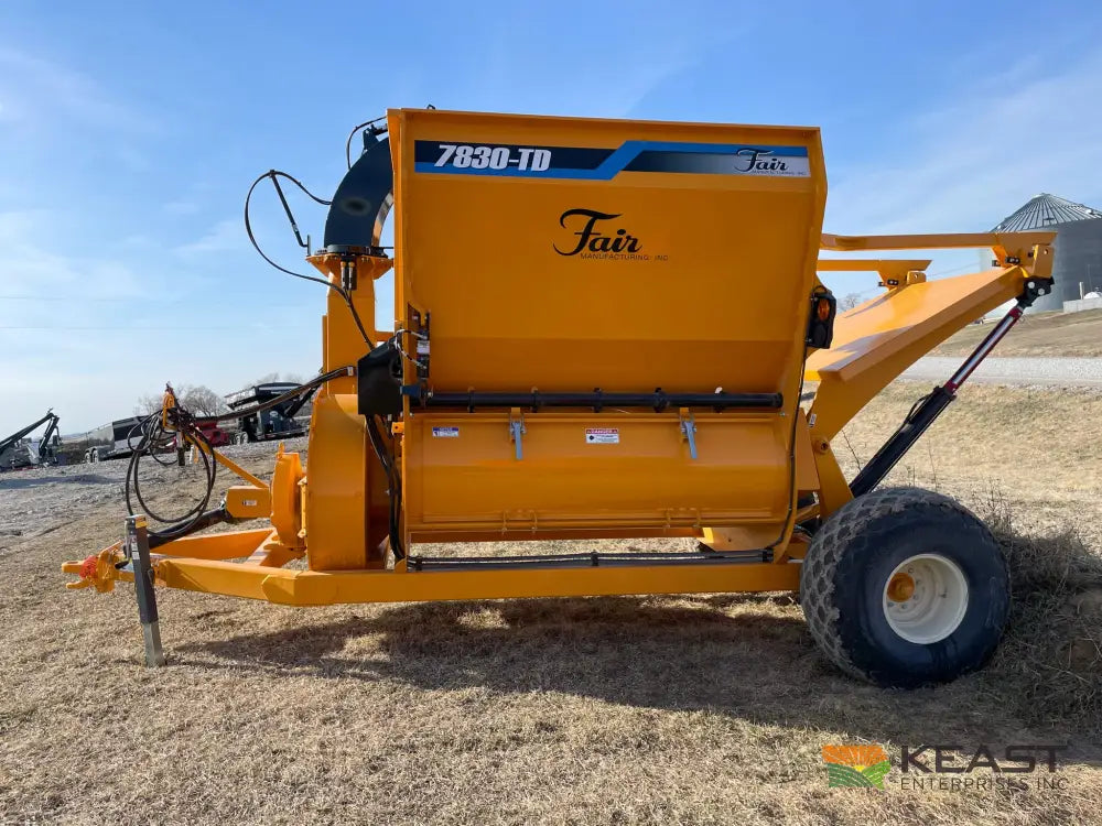 Fair 7830TD Bale Processor Integrated Fan and Blower Bale Processors