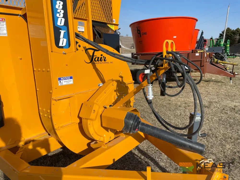 Fair 7830TD Bale Processor Integrated Fan and Blower Bale Processors