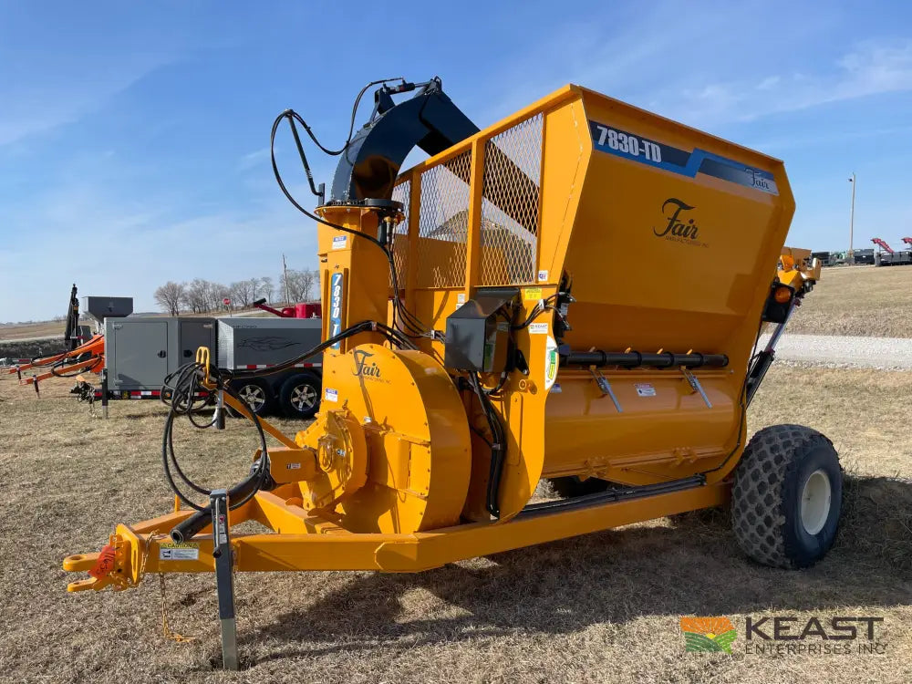 Fair 7830TD Bale Processor Integrated Fan and Blower Bale Processors