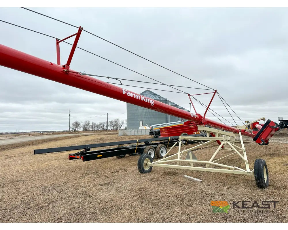 Farm King 1070 Auger - 10’’ x 70’ Manual Swingaway Intake Scissor Lift Augers