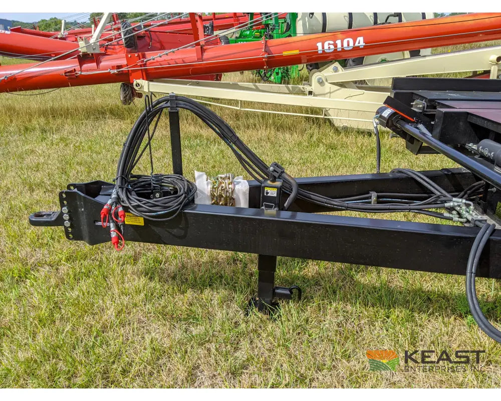 Farm King 2400 Round Bale Carrier - 8 Bale Capacity Self Loading Arm Feed Wagons