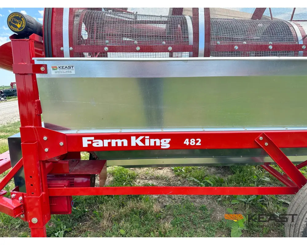 Farm King 482 Grain Cleaner - Up to 1,900 BPH Capacity Integrated Screens Grain Cleaner