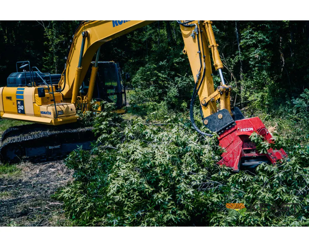 Fecon FDX36 Excavator Tree Disc Mulcher 36’’ Cutting Width 15+ Ton Excavators Mulchers