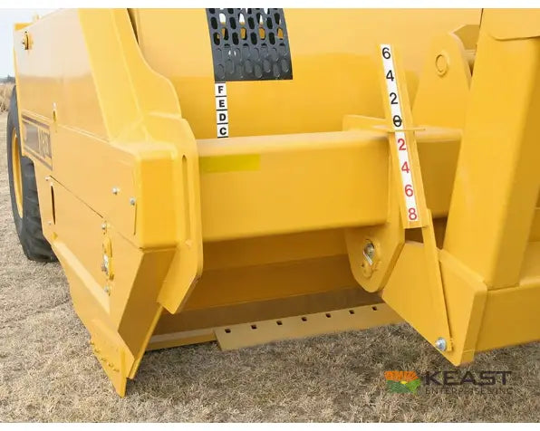 Icon AG13 13 Yard Ejection Scraper 8’ Working Width Replaceable Cutting Edge Ejection Scrapers