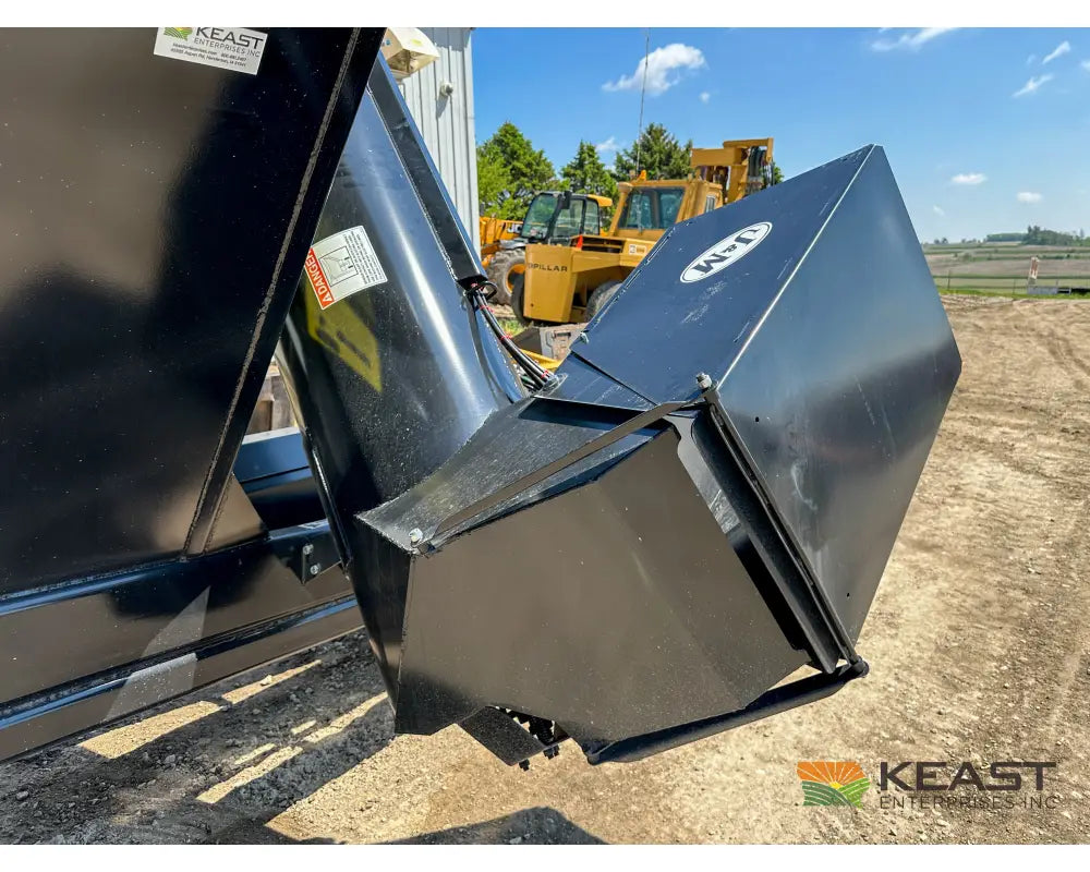 J&M 1312T Tracked Grain Cart 1,325 Bushel Capacity Roll Tarp 20’’ Discharge Scales Grain Carts