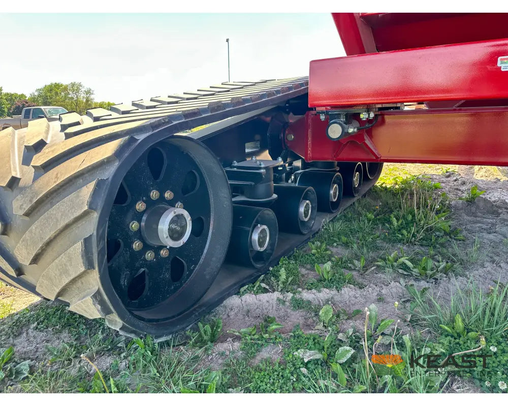 J&M 1522T Tracked Grain Cart 1,500 Bushel Capacity Roll Tarp 20’’ Discharge Scales Grain Carts