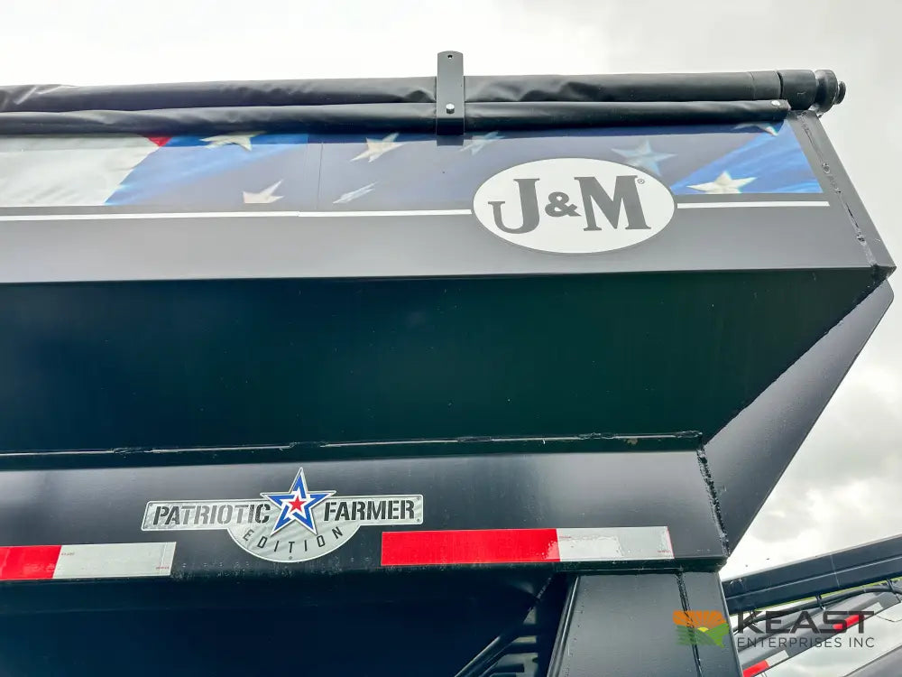 J&M LC290 Bulk Seed Tender 290 Cu Ft Capacity Intercomp Scales Seed Tenders