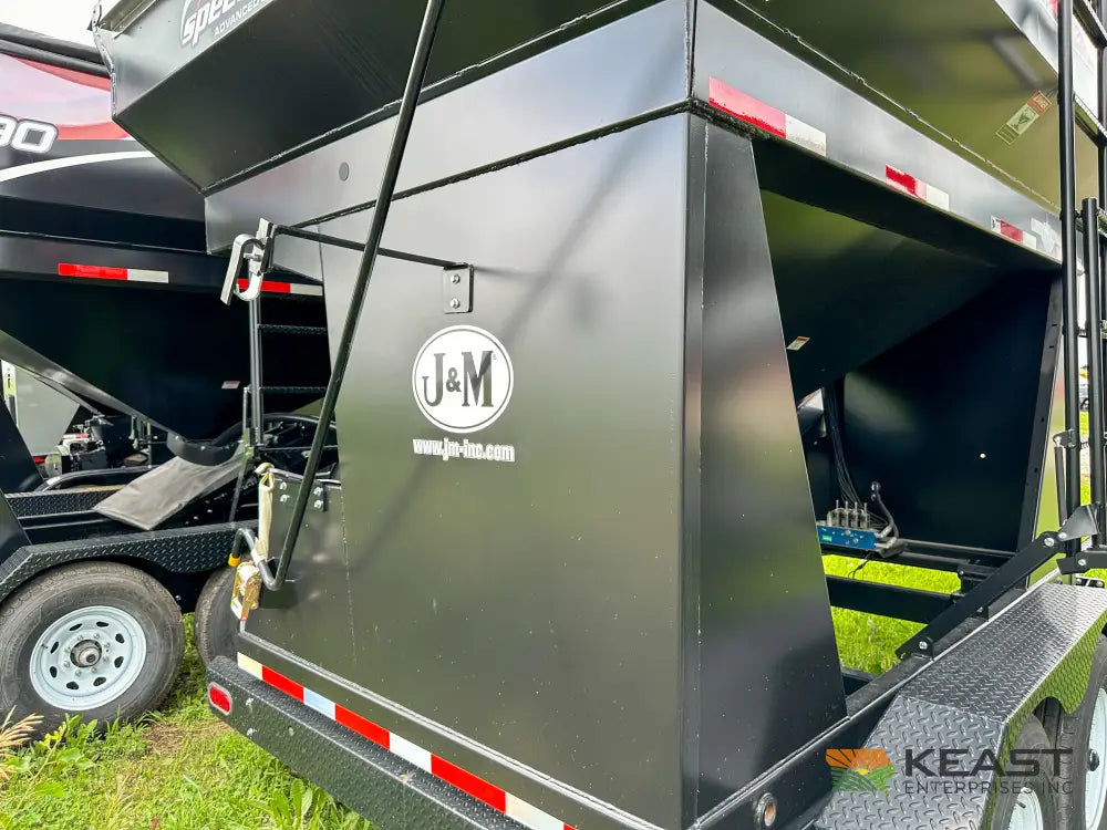 J&M LC290 Bulk Seed Tender 290 Cu Ft Capacity Intercomp Scales Seed Tenders