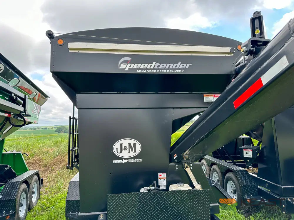 J&M LC290 Bulk Seed Tender 290 Cu Ft Capacity Intercomp Scales Seed Tenders