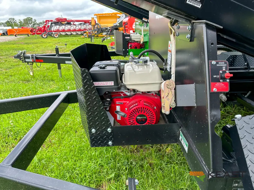 J&M LC290 Bulk Seed Tender 290 Cu Ft Capacity Intercomp Scales Seed Tenders