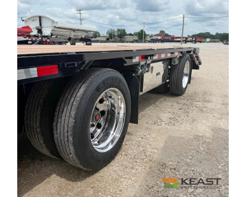 Jet 48’ Drop Deck Trailer 32’ Lower Deck Spread Axle 5’ Beavertail - Drop Deck Trailers