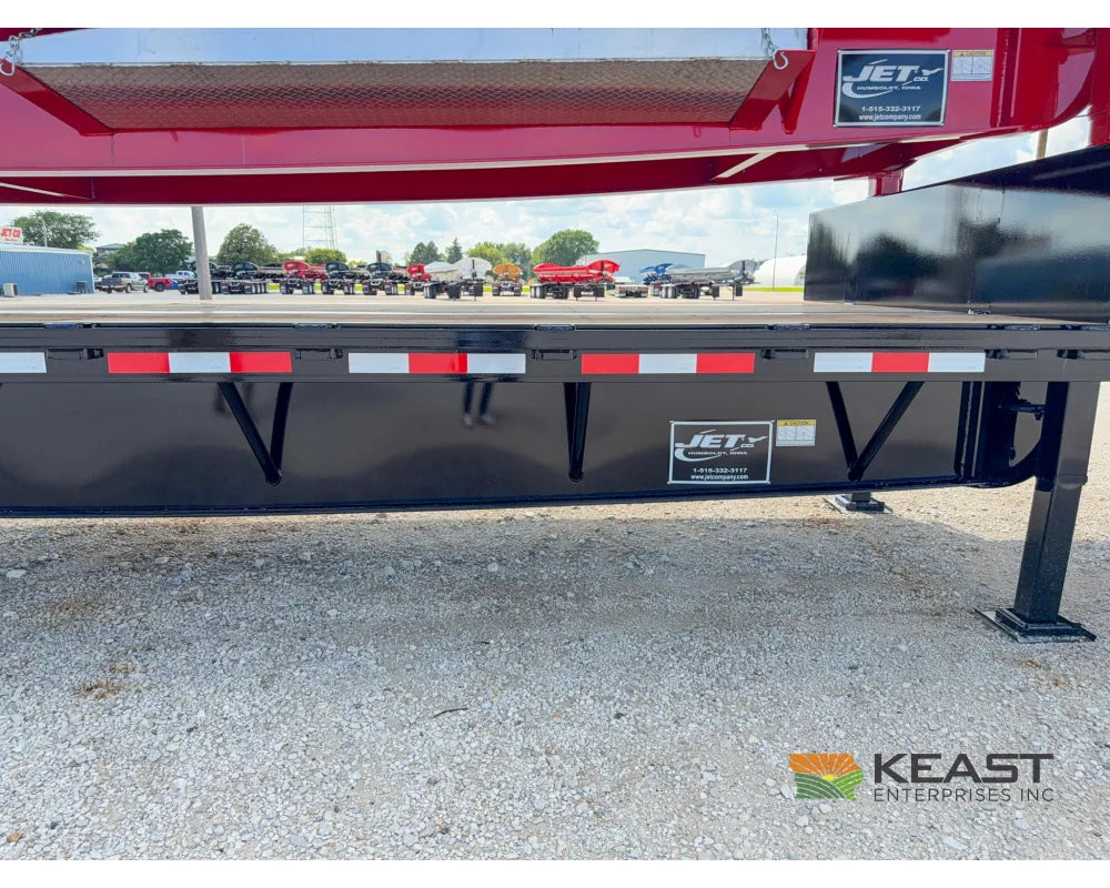 Jet 53’ Drop Deck Trailer 37’ Lower Deck Spread Axle 5’ Beavertail - Drop Deck Trailers