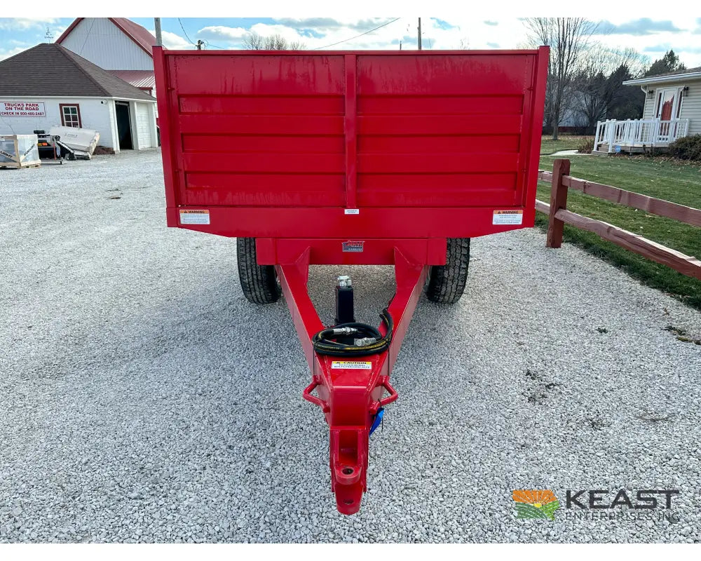 John B M T800 Mighty Dumper Dump Trailer 8 Ton Capacity Dump Trailers