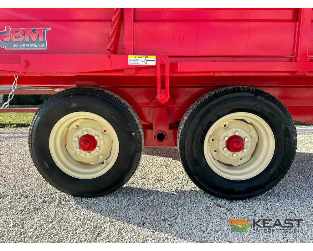 John B M T800 Mighty Dumper Dump Trailer 8 Ton Capacity Dump Trailers