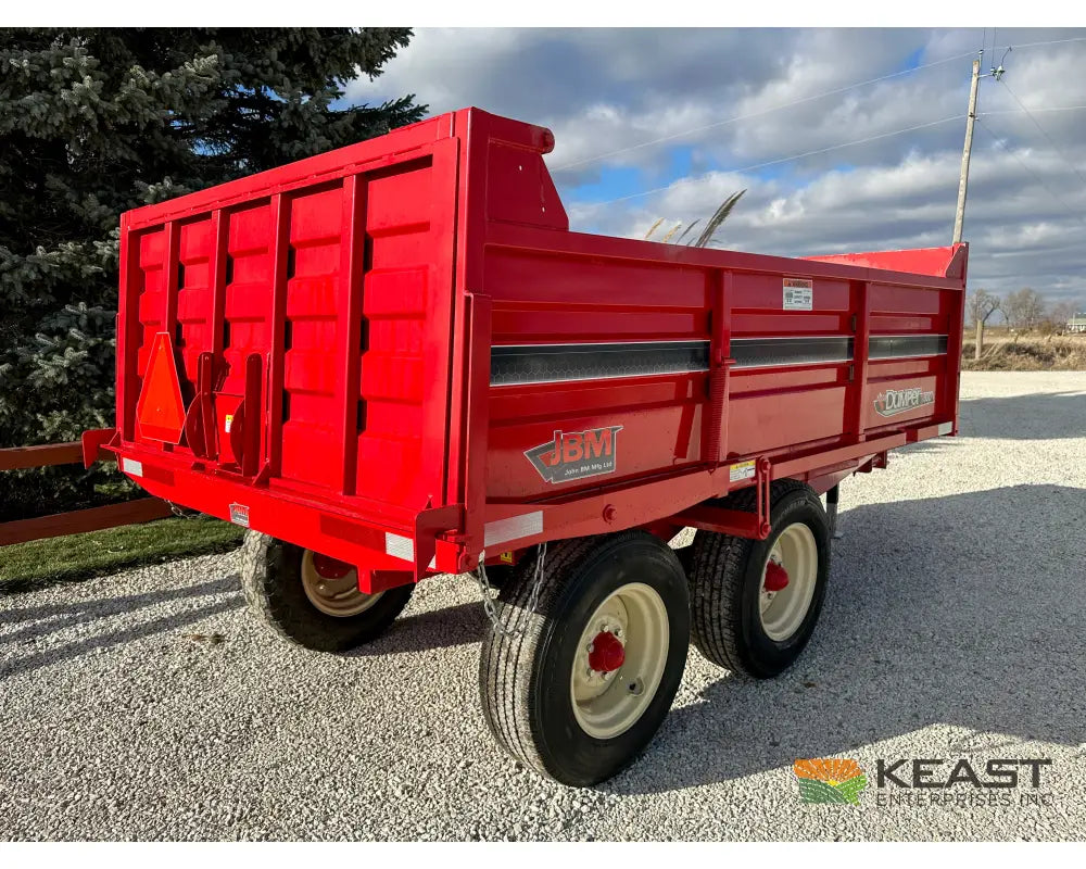 John B M T800 Mighty Dumper Dump Trailer 8 Ton Capacity Dump Trailers
