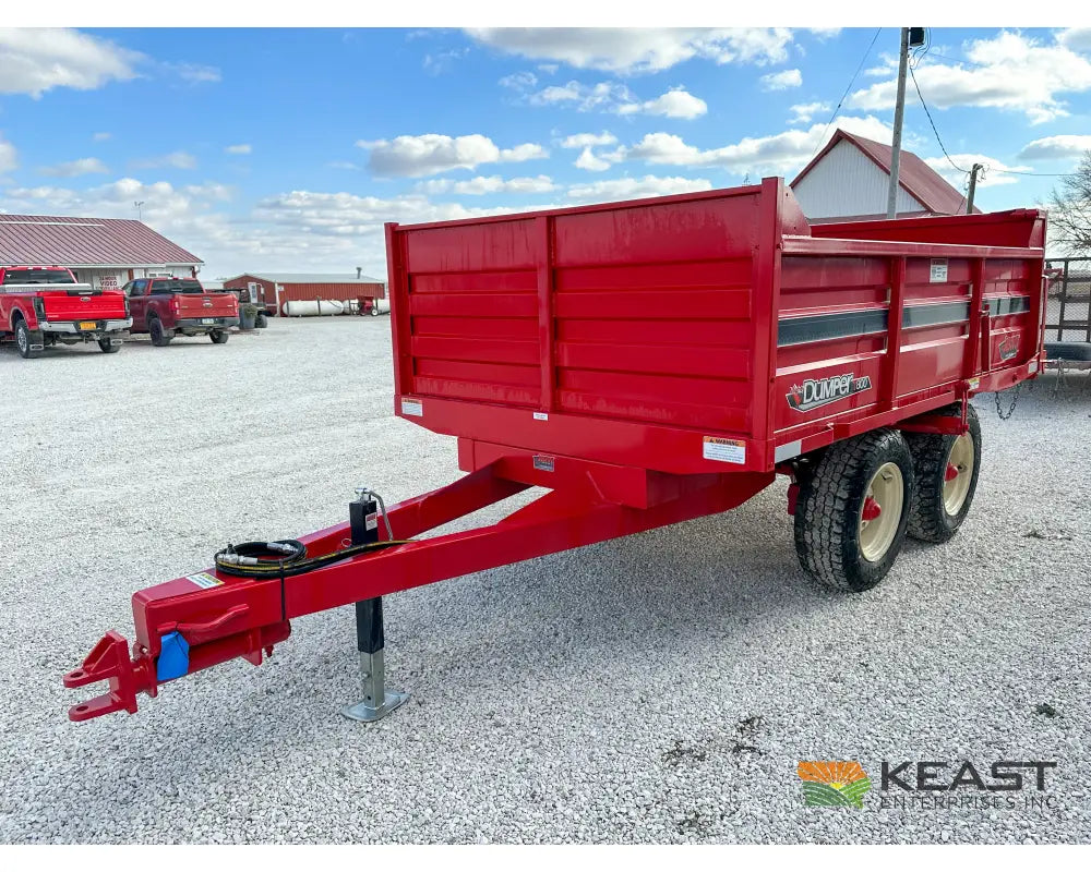 John B M T800 Mighty Dumper Dump Trailer 8 Ton Capacity Dump Trailers