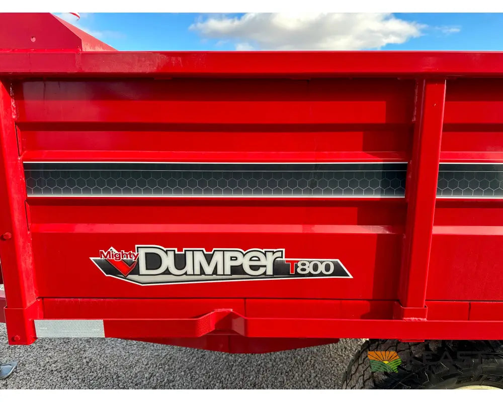 John B M T800 Mighty Dumper Dump Trailer 8 Ton Capacity Dump Trailers