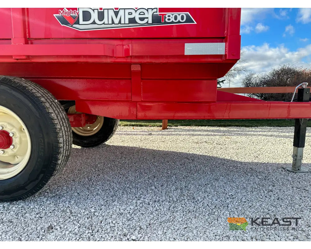John B M T800 Mighty Dumper Dump Trailer 8 Ton Capacity Dump Trailers