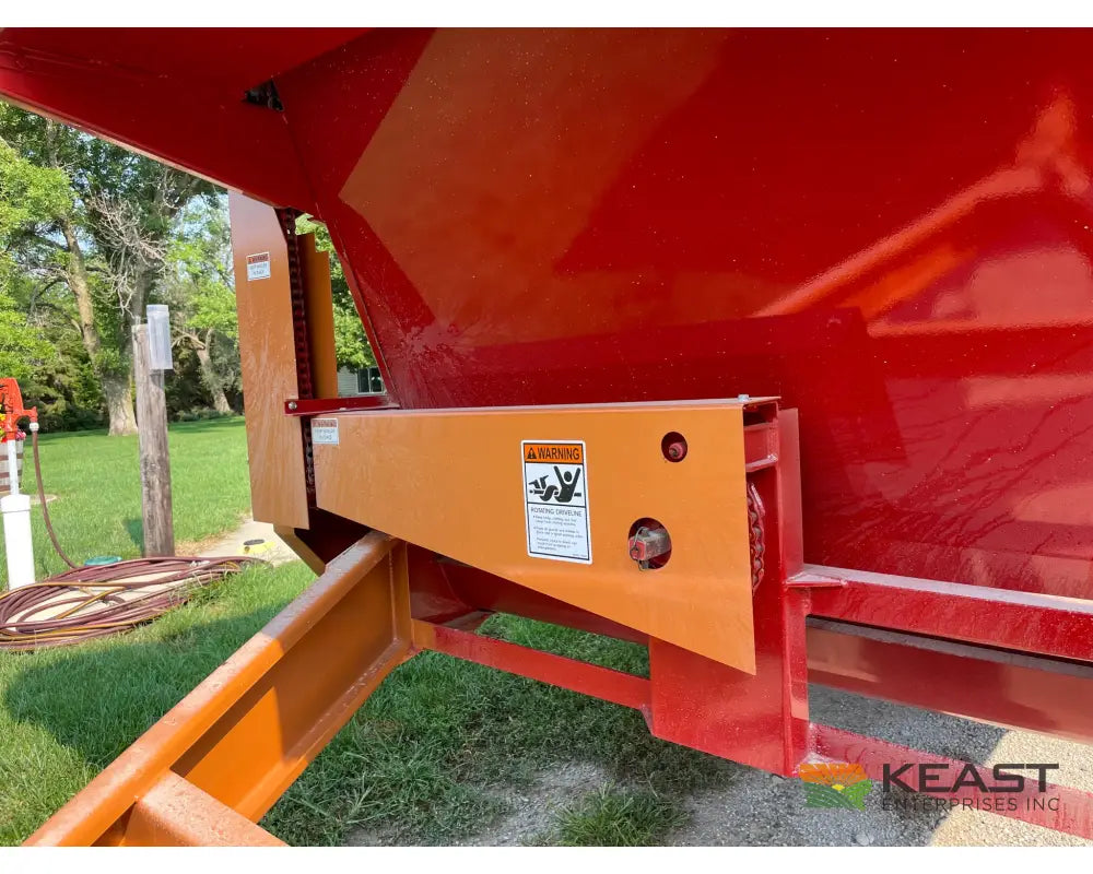 Kelly Ryan 5x12 Feed Wagon - 190 Bushel Capacity 48’’ Discharge Height Leaf Springs Fuel Trailers