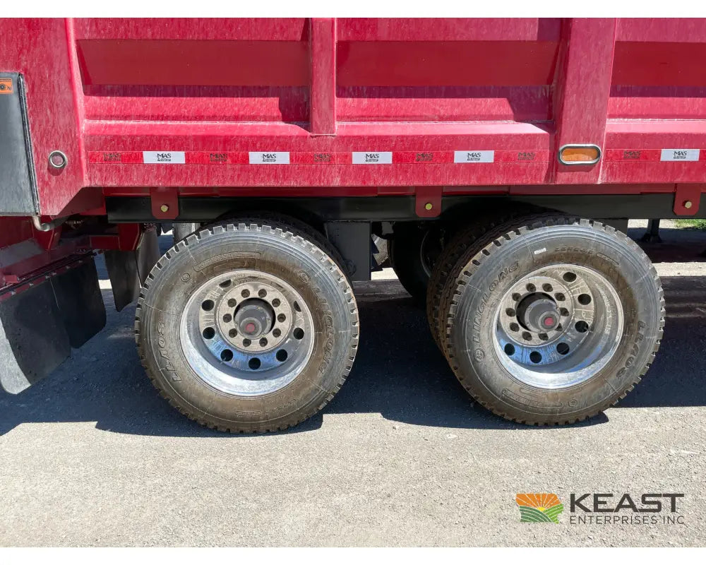 MAS Trailers 38’ Chainfloor Forage Trailer Air Ride Heavy Duty Floor Chain Forage Trailers