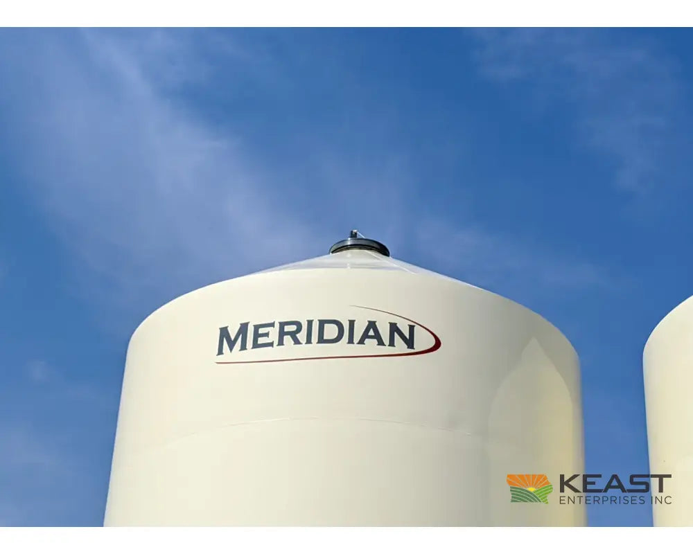 Meridian 1620 Smoothwall Grain Bin - 16’ Diameter 4118 Bushel Capacity Powder Coated Smoothwall Bins