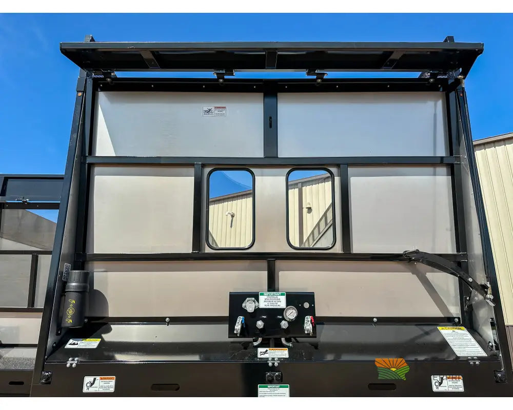 Meyer 9136RT Chainfloor Forage Trailer - Rear Unload Stainless Steel Sides Forage Trailers