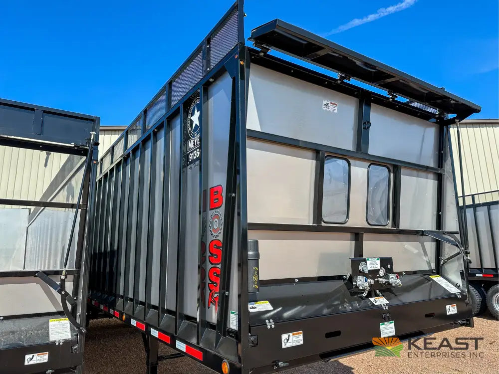 Meyer 9136RT Chainfloor Forage Trailer - Rear Unload Stainless Steel Sides Forage Trailers